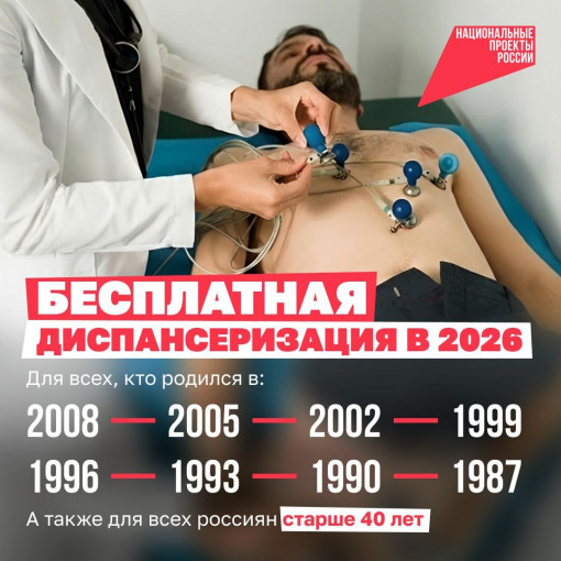 Кто куда, а я на диспансеризацию.